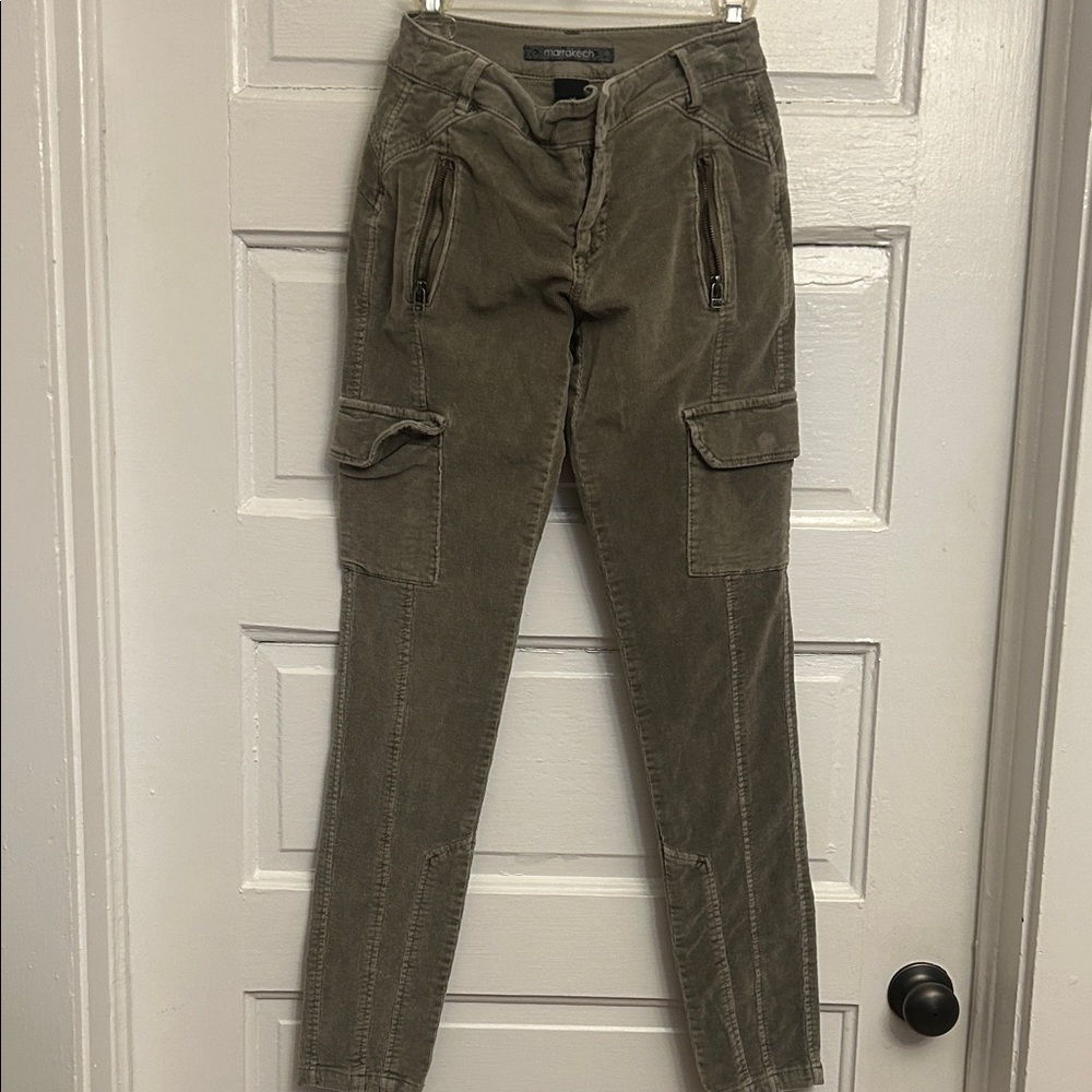 Marrakech Olive Cargo Pants